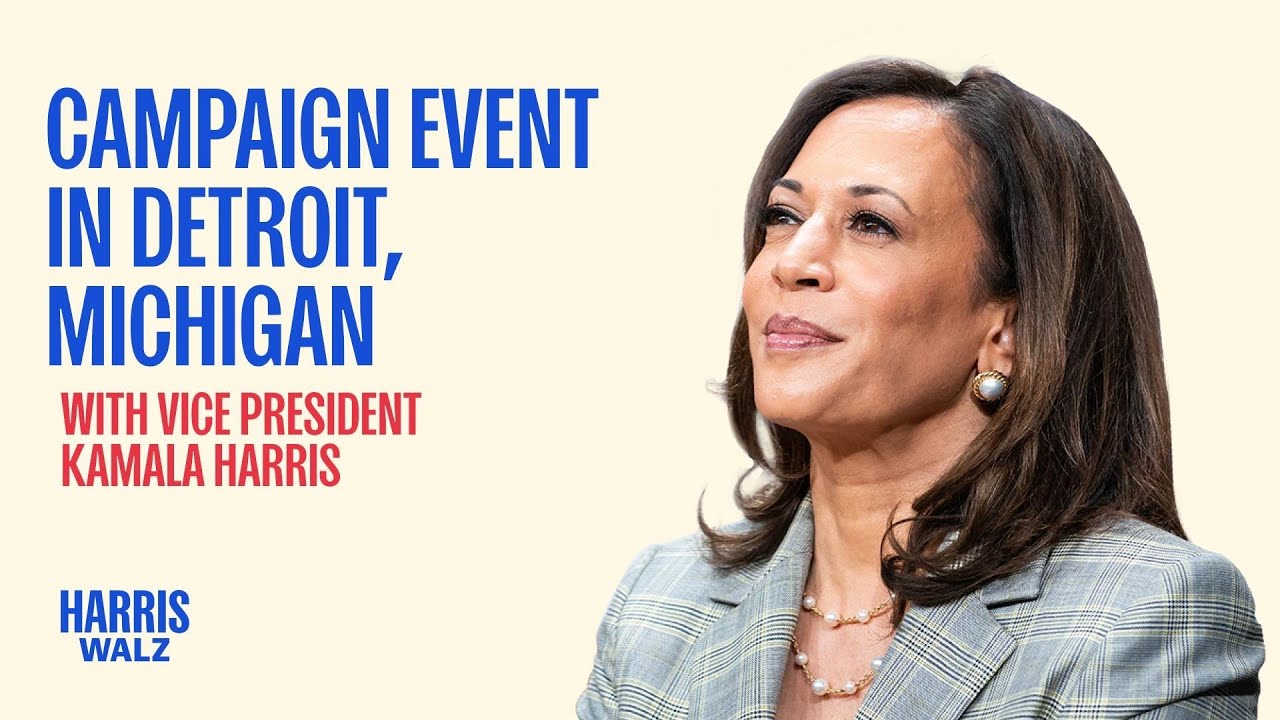 Campaign Event in Detroit, Michigan with Vice President Kamala Harris